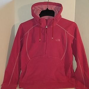 The North Face TKA MICRO Fleece Pink Jacket Size L